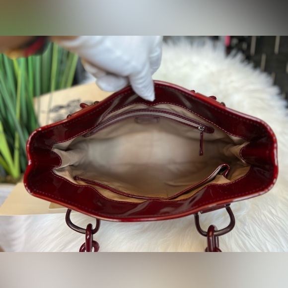 Burberry Nova Check Rachel Large Chain Tote|Satchel - Berry - Picture 13 of 13